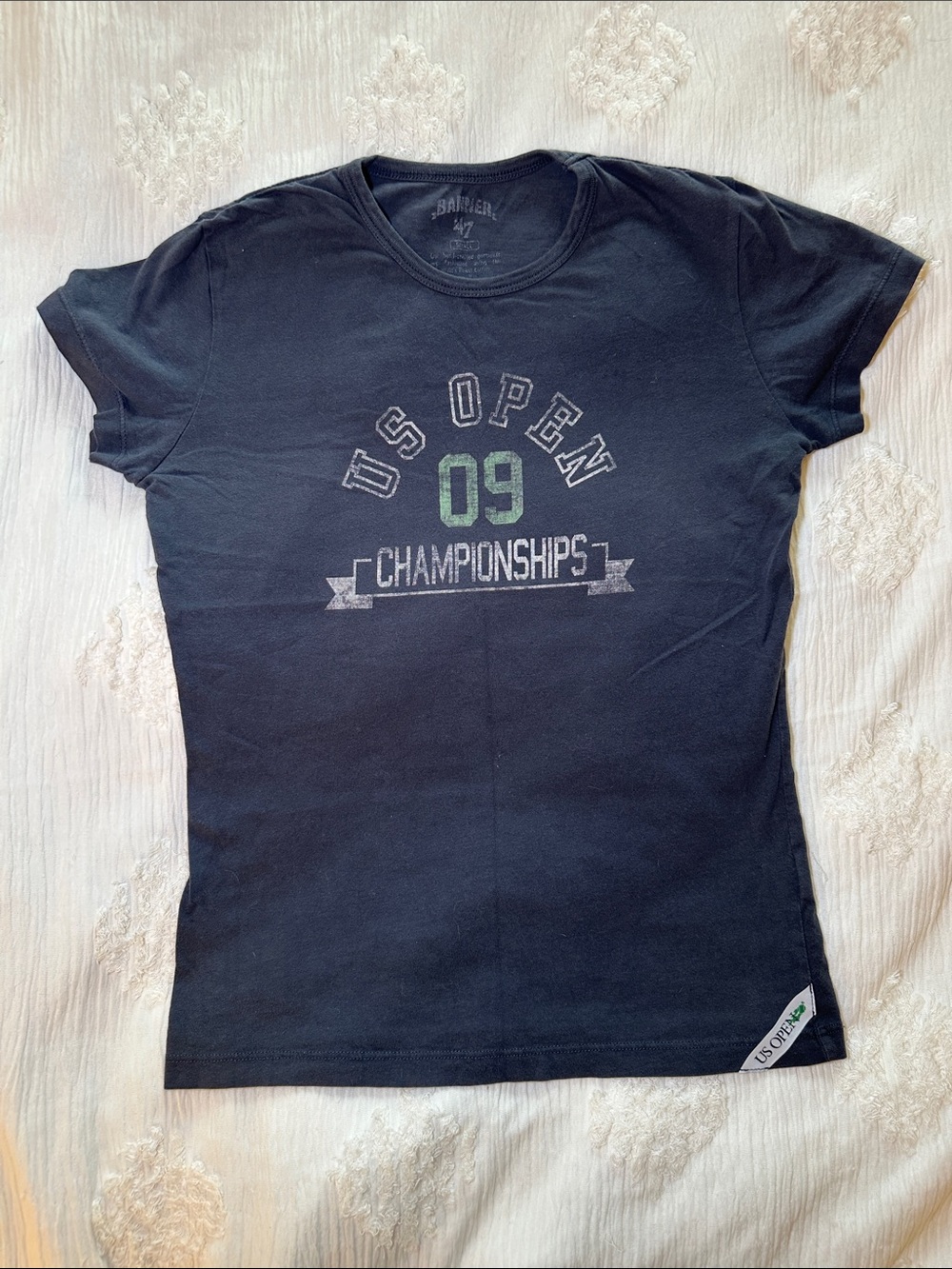 Women’s Fitted Official US Open '09 Championships Short Sleeve Tee - Navy